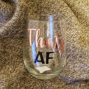 Custom wine glasses